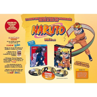 Naruto Box 8 Episodes 176 to 200 BD [Blu-ray]