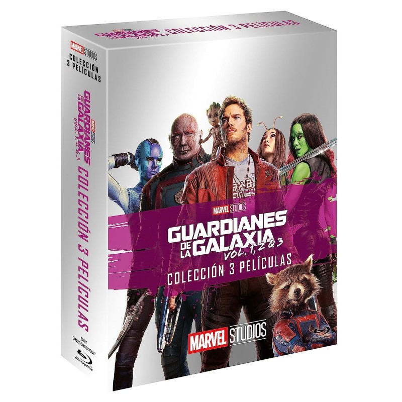 Guardianes de la Galaxia: Colección 3 peliculas (Pack)  [Blu-ray]