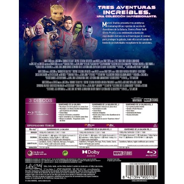 Guardians Of The Galaxy 3-Movie Collection (Pack) [BLU_RAY]