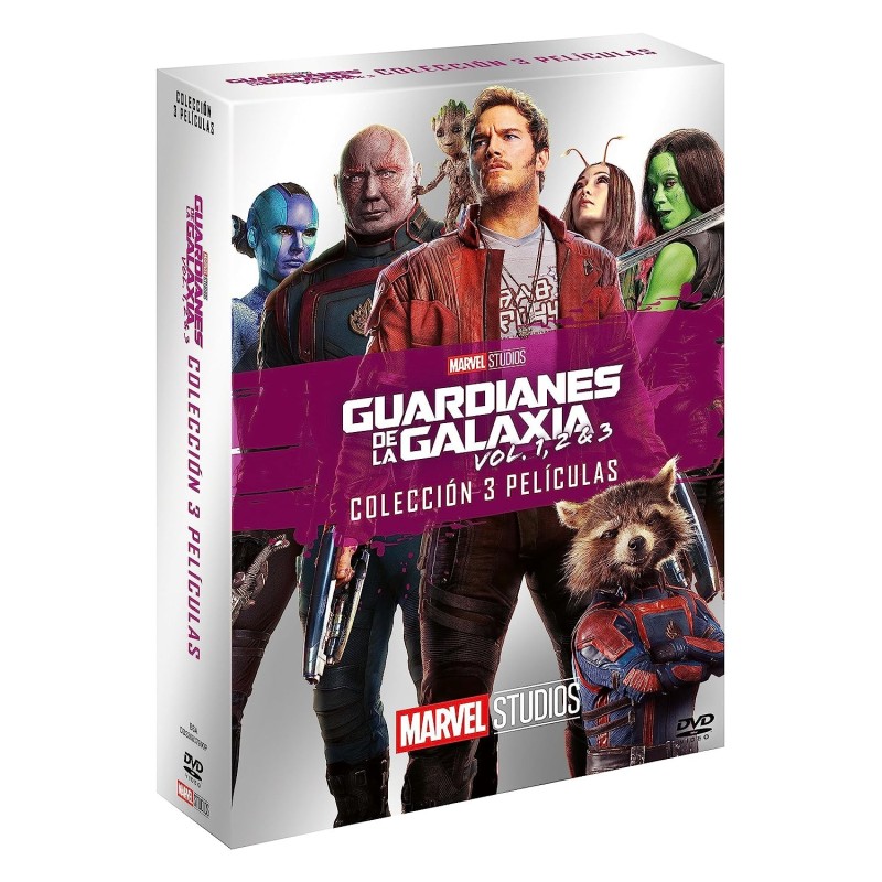 Guardianes de la Galaxia:Colección 3 peliculas (Pack)  [DVD]