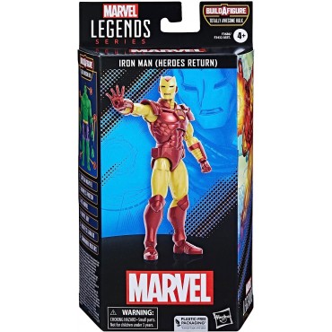 Figura Iron Man Heroes Return Marvel Legends 15 cms
