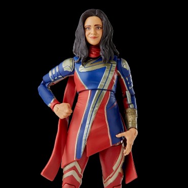 Figura Ms. Marvel The Marvels Marvel Legends Articulada 15 cms