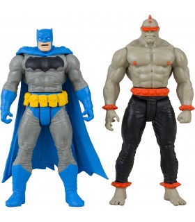Figuras Batman + Líder Mutante + Cómic + Display El Caballero Oscuro Regresa 8 cms