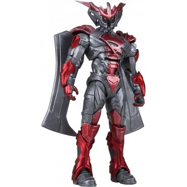 Figura Superman Unchained Armor Patina Edition Edición Limitada DC Articulada 18 cms