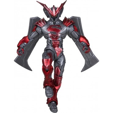 Figura Superman Unchained Armor Patina Edition Edición Limitada DC Articulada 18 cms