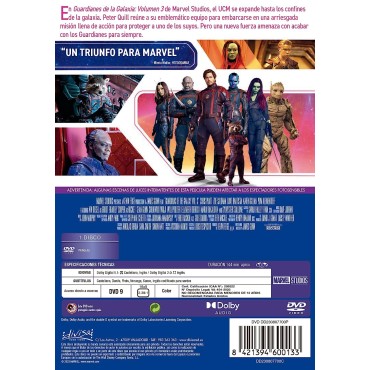 Guardians Of The Galaxy 3-Movie Collection (Pack) [DVD]