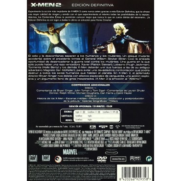 X Men 2 (Ed.Definitiva) [DVD]