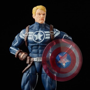 Figura Commander Rogers Capitán América Marvel Legends Articulada 15 cms