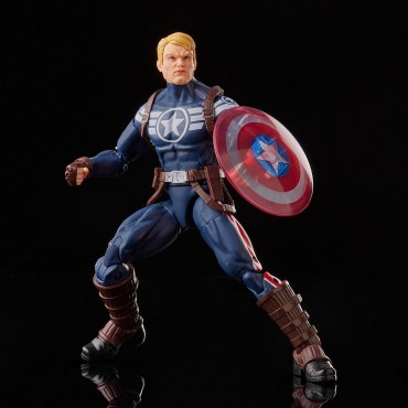 Figura Commander Rogers Capitán América Marvel Legends Articulada 15 cms