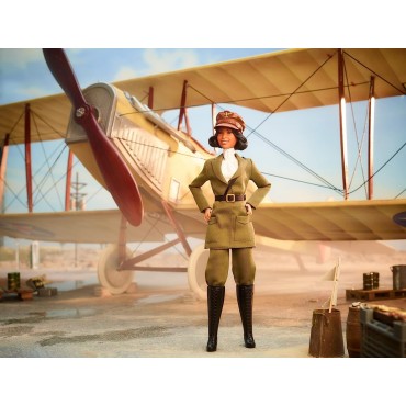 Figura Barbie Bessie Coleman Inspiring Women Signature Articulada 30 cms