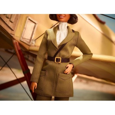 Figura Barbie Bessie Coleman Inspiring Women Signature Articulada 30 cms