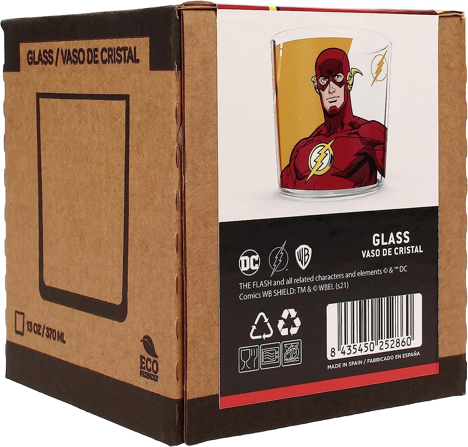 Flash DC Crystal Glass 370 mls