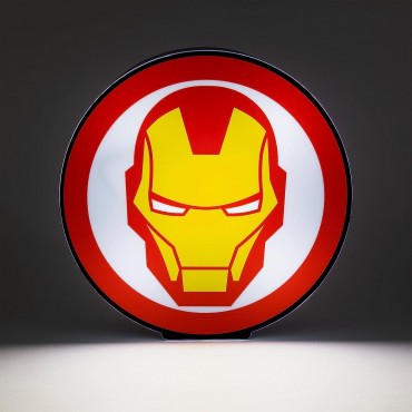 Lámpara Iron Man Marvel Circular 16 cms