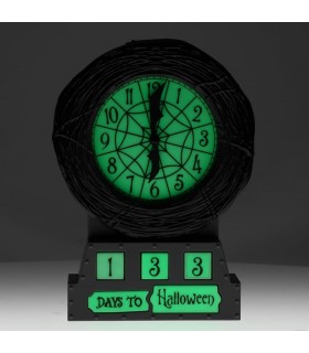 Reloj Despertador Pesadilla Antes de Navidad Brilla En La Oscuridad Disney