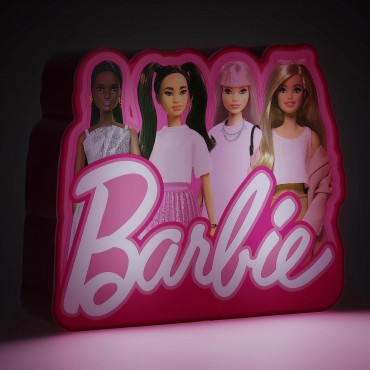 Lámpara Barbie Box Light Con Múltiples Barbies
