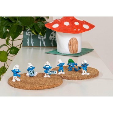 Figura Pitufo Salvaje 5 cms