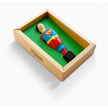 Figura Futbolín Superman DC Madera 12 cms