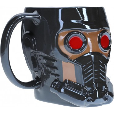 Taza Star-Lord Guardianes de la Galaxia Marvel 3D Cerámica 350 ml