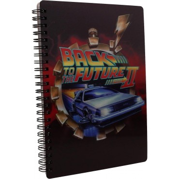 Cuaderno Regreso al Futuro II Efecto 3D Lenticular