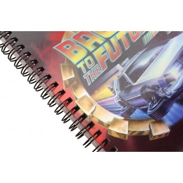 Cuaderno Regreso al Futuro II Efecto 3D Lenticular