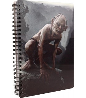 Cuaderno Gollum El Señor de los Anillos Efecto 3D Lenticular