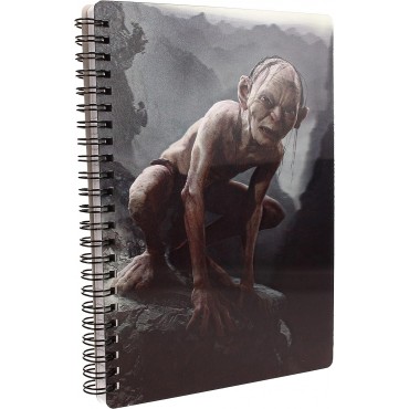 Cuaderno Gollum El Señor de los Anillos Efecto 3D Lenticular