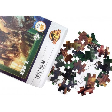 Puzle T-Rex Jurassic World Efecto 3D + Lámina Lenticular