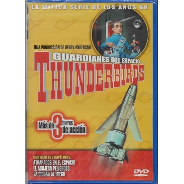 Thunderbirds, caps. Atrapados en el espacio, El agujero peligroso, La ciudad de fuego [DVD]