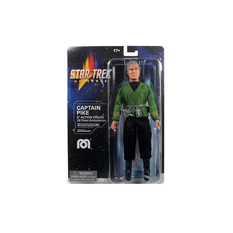 Figura Capitán Pike Star Trek Universe Retro Articulada 20 cms 