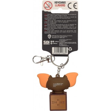 Llavero Gizmo Saliendo De Caja Pokis Gremlins Cabezón 6 cms