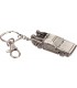 Llavero DeLorean Regreso Al Futuro Back To The Future 3D Metal 