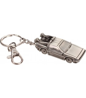 Llavero DeLorean Regreso Al Futuro Back To The Future 3D Metal