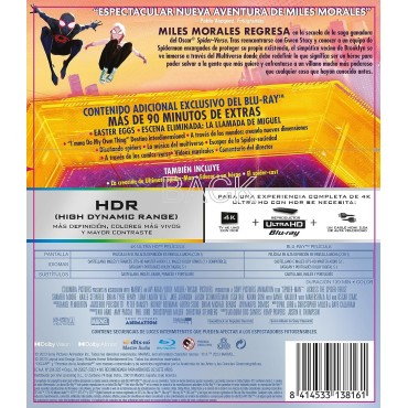 Spider-Man: Cruzando el Multiverso [4K UHD,Blu-ray] (2023) Spider-Man: Across the Spider-Verse