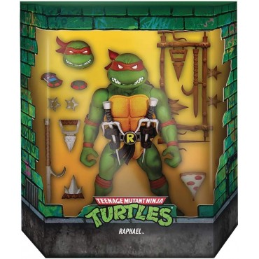 Figura Ultimate Raphael Versión 2 Articulada 18 cms