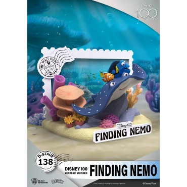 Diorama Buscando A Nemo Disney 100 Aniversario Pixar 12 cms