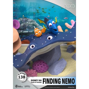 Diorama Buscando A Nemo Disney 100 Aniversario Pixar 12 cms