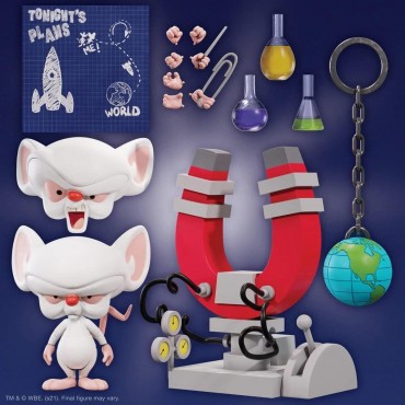 Figura The Brain Ultimate Animaniacs Articulada 18 cms