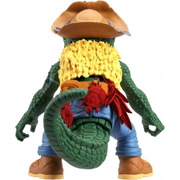 Figura Ultimate Leatherhead TMNT Las Tortugas Ninja Articulada 18 cms