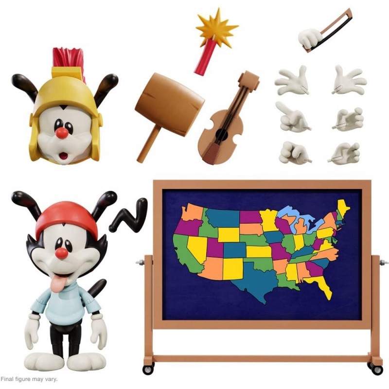 Figura Wakko Ultimate Animaniacs Articulada 18 cms