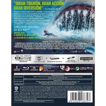 Megalodon (4K UHD + Blu-ray) (Ed. especial metálica) [Blu-ray]