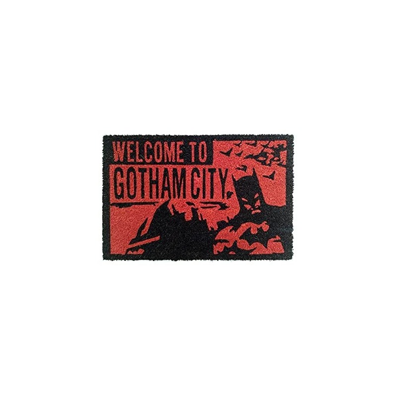 Felpudo Welcome To Gotham City Batman DC 40 x 60 cms