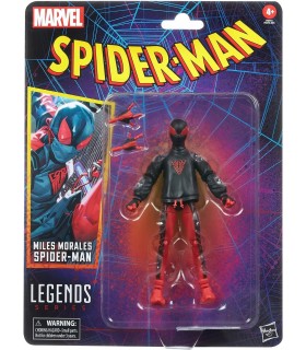 Figura Miles Morales Spider-Man Marvel Legends Articulada 15 cms