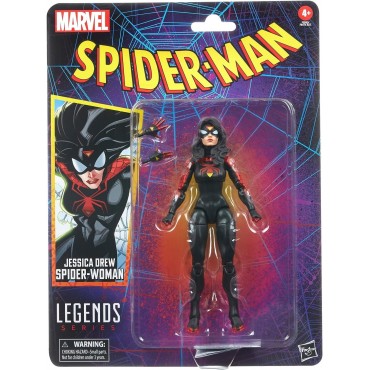 Figura Jessica Drew Spider-Woman Marvel Legends Articulada 15 cms