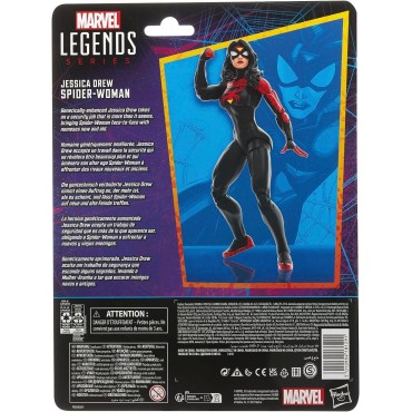 Figura Jessica Drew Spider-Woman Marvel Legends Articulada 15 cms