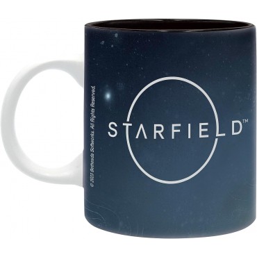 Taza Starfield Journey Through Space Cerámica 320 mls