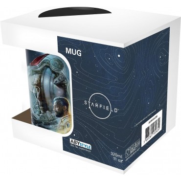 Taza Starfield Journey Through Space Cerámica 320 mls