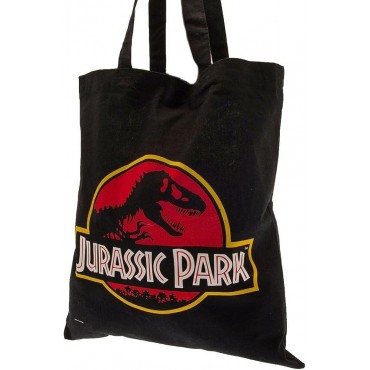 Bolsa Tote Bag Jurassic Park Logo Clásico Alta Calidad