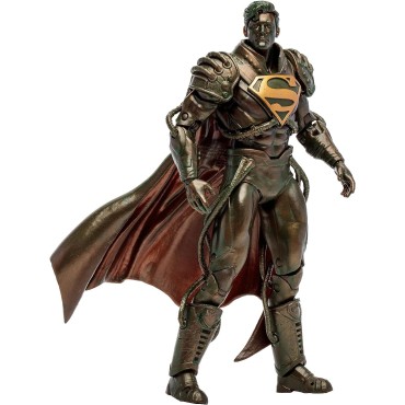 Figura Superboy-Prime Infinite Crisis Patina Edition Gold Label Articulada 18 cms