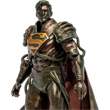 Figura Superboy-Prime Infinite Crisis Patina Edition Gold Label Articulada 18 cms