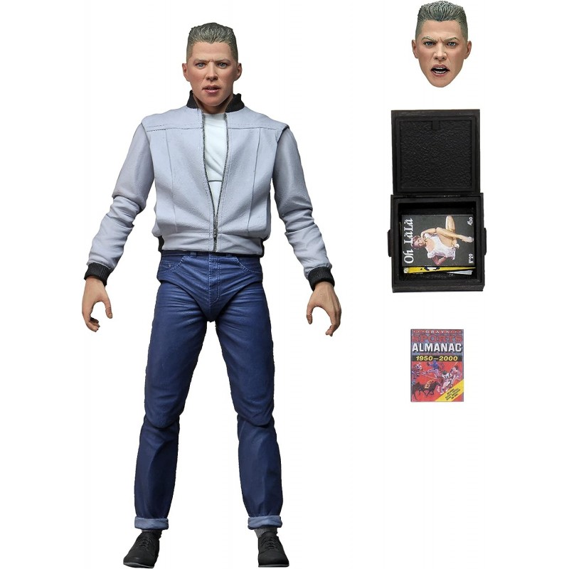 Figura Ultimate Biff Tannen Regreso Al Futuro 2 Back To The Future II Articulada 18 cms